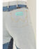 Image #4 - Wrangler X Lainey Wilson Women's High Rise Groovy Wide Leg Stretch Denim Jeans, Multi, hi-res
