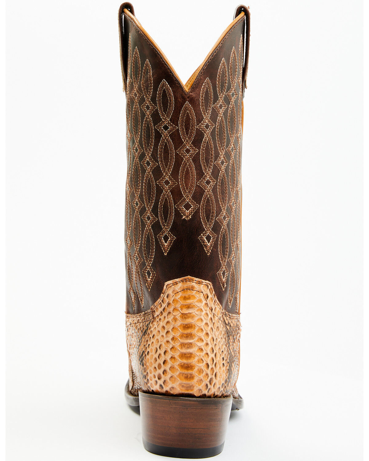 2024年新作 Cody James Men's Exotic Python Western Boots - Round Toe テープ・マスキングテープ