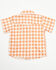 Image #3 - Cowboy Hardware Toddler Boys' Gradient Square Short Sleeve Snap Western Shirt , Orange, hi-res