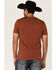 Image #4 - Dale Brisby Men's Sunglasses Graphic Short Sleeve Tee  , Rust Copper, hi-res