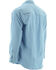 Image #2 - Huk Performance Fishing Men's Next Level Long Sleeve Button Down Woven Shirt , Light Blue, hi-res