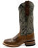 Image #3 - Ferrini Women's Maggie Western Boots - Broad Square Toe, Brown, hi-res