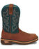Image #2 - Justin Men's Resistor Western Work Boots - Composite Toe, Russett, hi-res