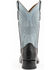 Image #10 - Ferrini Men's Smooth Quill Ostrich Exotic Boots - Broad Square Toe , Black, hi-res