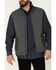 Image #3 - Dakota Grizzly Men's Slate Nolan Zip-Front Quilted Vest, Grey, hi-res