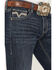 Image #2 - Rock & Roll Denim Men's Dark Wash Skinny Reflex Denim Jeans, Dark Wash, hi-res