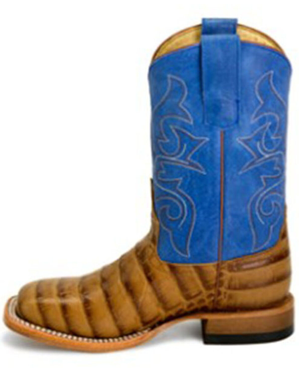Image #2 - HorsePower Boys' Royal Sinsation Western Boots - Broad Square Toe, Tan, hi-res