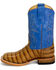 Image #2 - HorsePower Boys' Royal Sinsation Western Boots - Broad Square Toe, Tan, hi-res