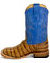 HorsePower Boys' Royal Sinsation Western Boots - Wide Square Toe, Tan, hi-res