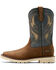 Image #2 - Ariat Men's Activator VentTEK Pull-On work Boots - Soft Toe, Brown, hi-res