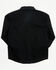 Image #3 - Gibson Toddler Boys' Solid Long Sleeve Snap Western Shirt, Black, hi-res
