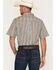 Image #4 - RANK 45&reg; Men's Dally Southwestern Striped Short Sleeve Button-Down Stretch Western Shirt, Black, hi-res
