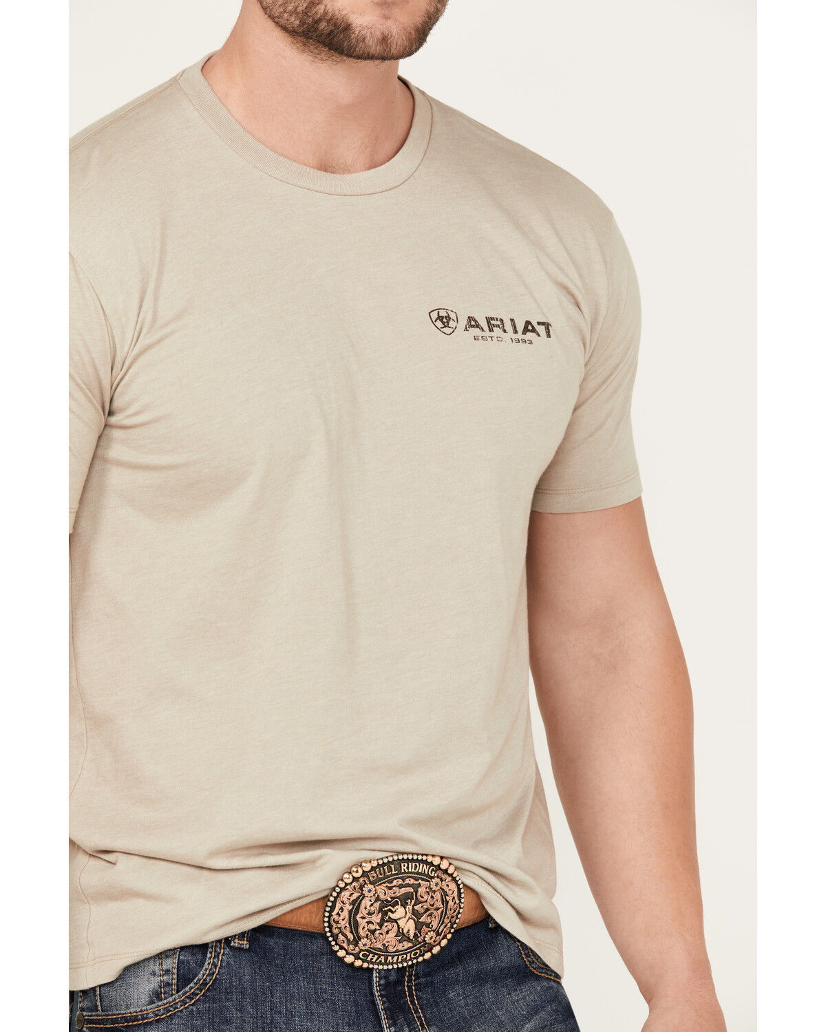 Ariat Men's Boot Barn Exclusive Zuni Flag Logo Short Sleeve