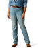 Image #3 - Ariat Women's Yara Light Wash Straight Stretch Denim Jeans - Plus, Light Wash, hi-res