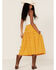 Image #3 - Stetson Women's Southwestern Embroidered Prairie Style Midi Skirt, Yellow, hi-res