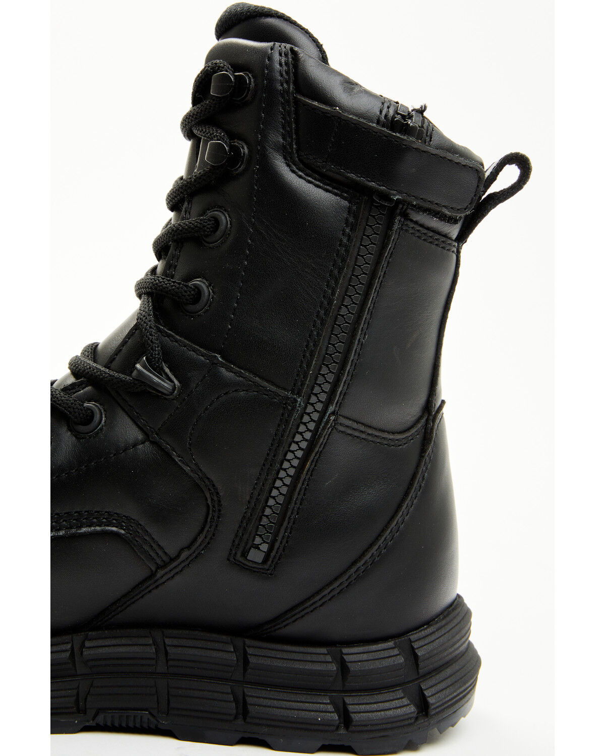 Image #8 - Hawx Men's 8" Waterproof Work Boots - Composite Toe, Black, hi-res