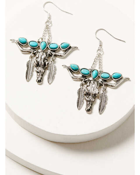 Image #2 - Idyllwind Women's Dempsy Earrings, Turquoise, hi-res