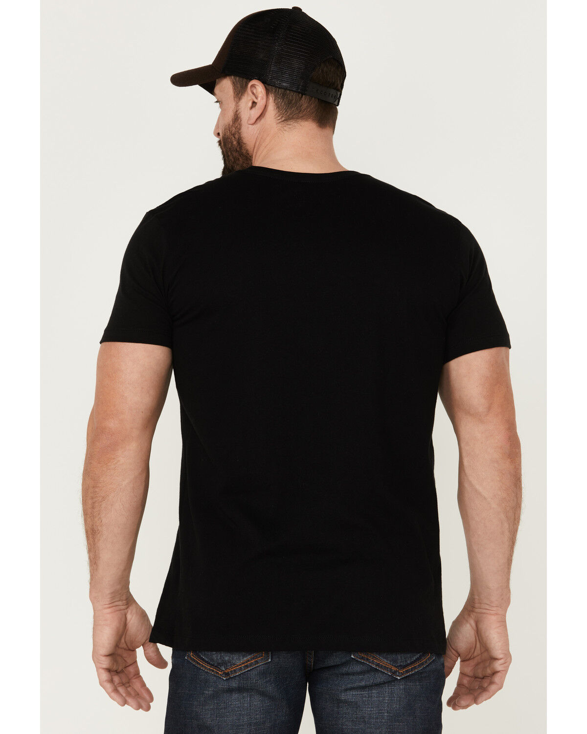 Image #4 - Moonshine Spirit Men's Hecho En Mexico Skull Graphic Short Sleeve T-Shirt, Black, hi-res