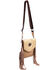 Montana West Women's Dakota Tooled Crossbody Bag, Tan, hi-res