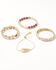 Image #1 - Shyanne Women's Rosewood Paisley Bracelet Set - 4 Piece, Gold, hi-res