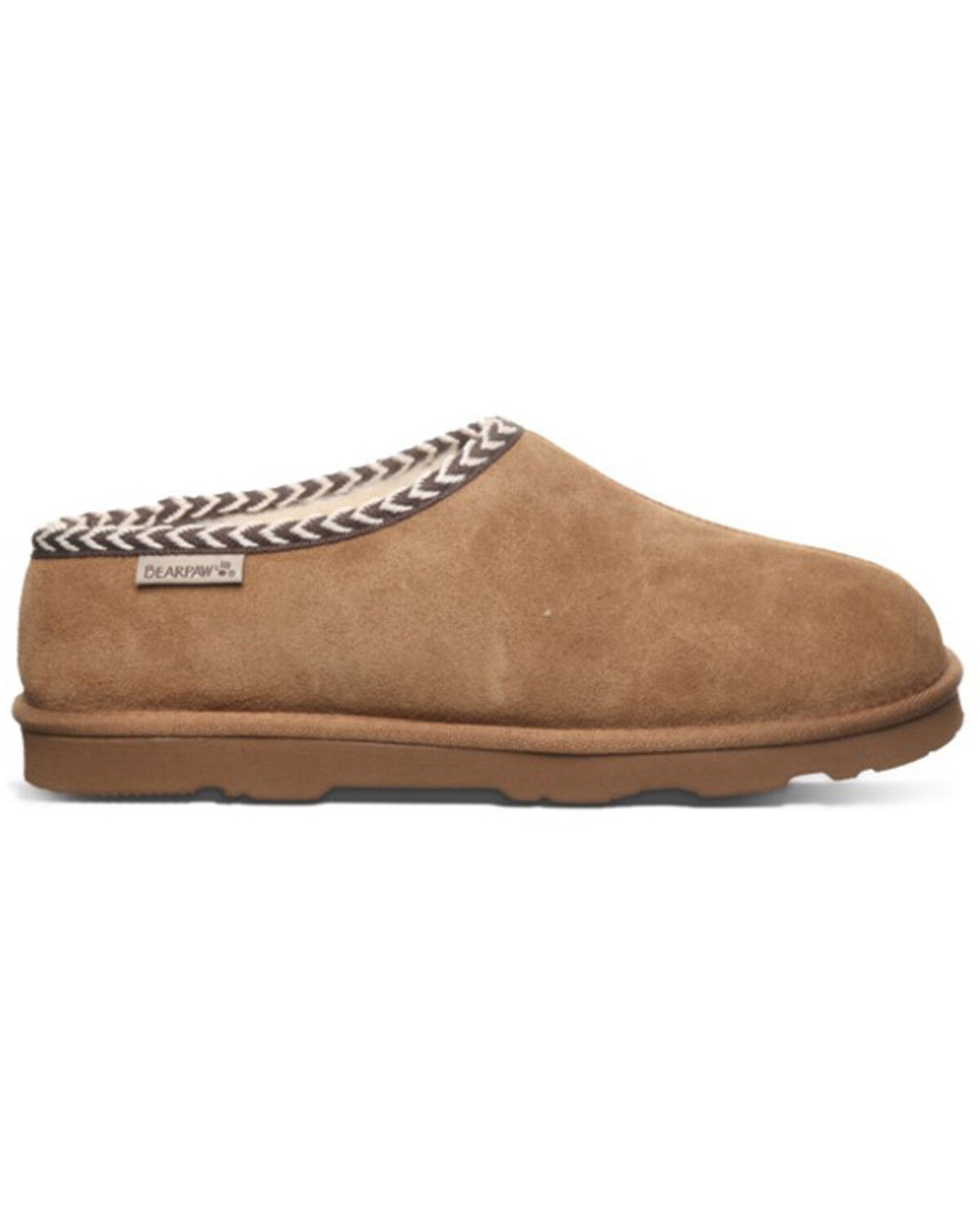 Image #2 - Bearpaw Men's Beau Slippers, Brown, hi-res