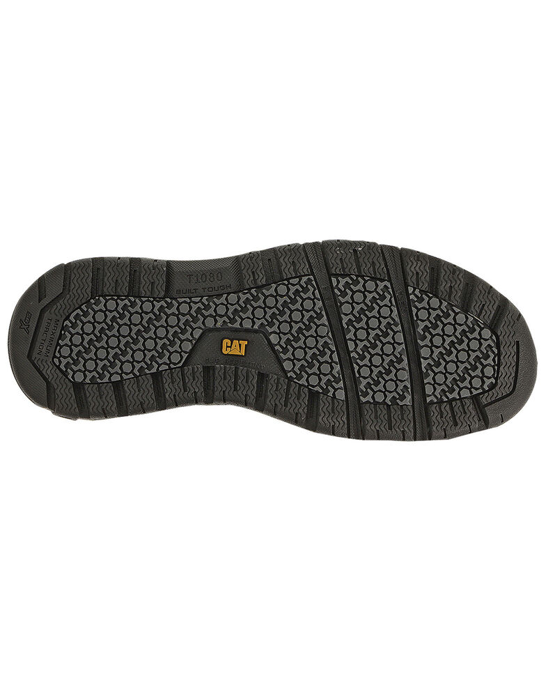 Caterpillar Women's Brode Work Shoes - Steel Toe, Dark Grey, hi-res