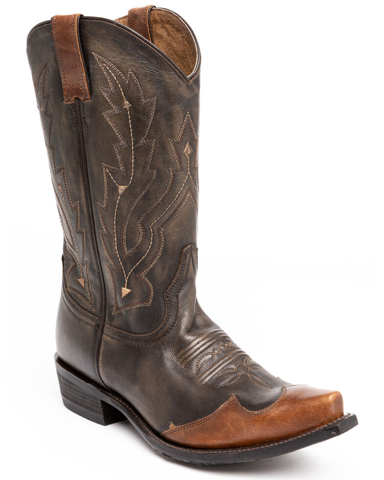 Cody James Men's Herbert Western Boots - Snip Toe, Brown, hi-res