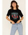 Rock & Roll Denim Women's Rambler Guns & Roses Graphic Tee , Black, hi-res
