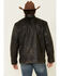Image #4 - Cripple Creek Men's Antique Black Lamb Nappa Leather Jacket, , hi-res