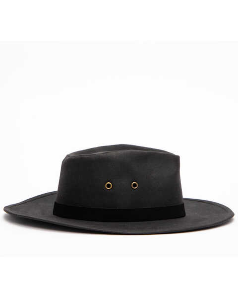 Image #4 - Outback Trading Co Men's Kodiak Oilskin Sun Hat, Black, hi-res