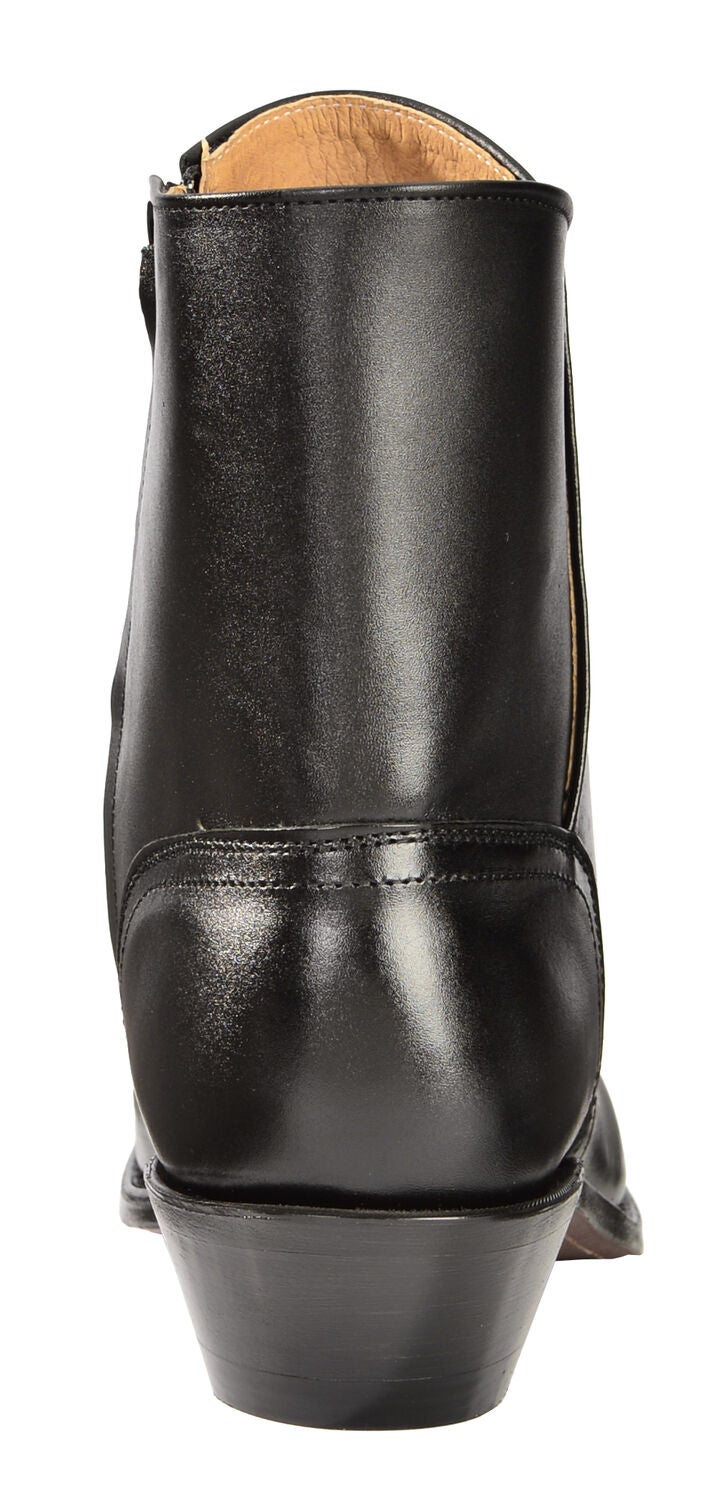 Image #7 - Boulet Men's Side Zip Ankle Boots - Square Toe, Black, hi-res