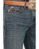 Image #2 - Ariat Men's M4 Relaxed Silvano Straight Denim Jeans, Blue, hi-res
