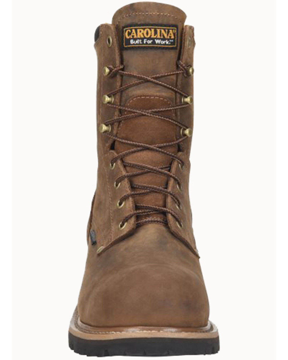 Image #4 - Carolina Men's Poplar Logger Boots - Soft Toe, Brown, hi-res