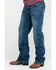 Rock & Roll Denim Men's X Stitch Double Barrel Relaxed Straight Jeans , Blue, hi-res