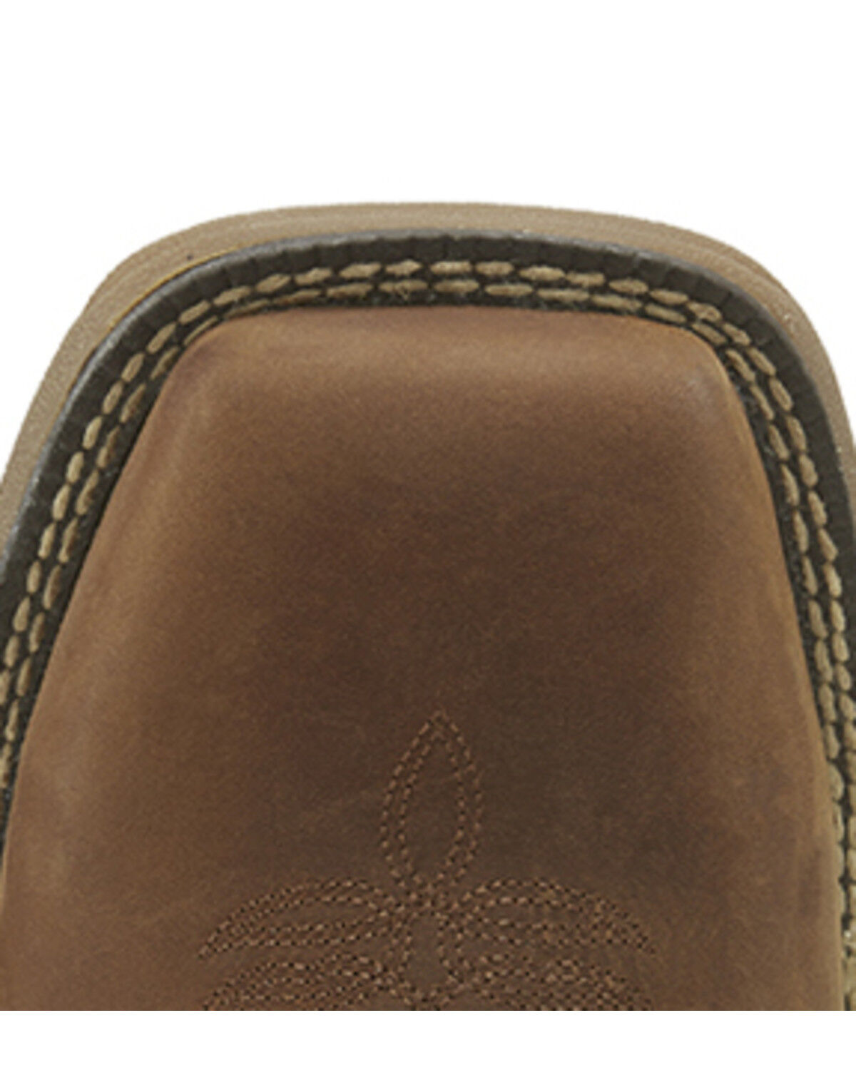 justin men's stampede tan waterproof work boots