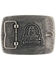Image #2 - Dale Brisby Men's Bulls & Fools Attitude Belt Buckle, Silver, hi-res