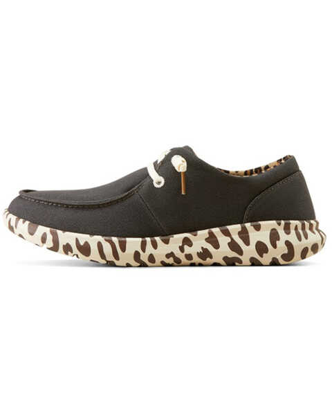 Image #2 - Ariat Women's Hilo Casual Shoes - Moc Toe , Black, hi-res