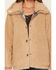 Image #3 - Shyanne Women's Brook Reversible Sherpa and Plaid Print Jacket, Royal Blue, hi-res