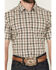 Image #3 - Cody James Men's Summit Plaid Print Short Sleeve Button-Down Stretch Western Shirt, Brown, hi-res