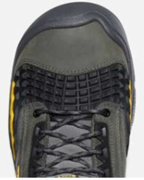 Image #3 - Keen Men's Troy Waterproof Work Boots - Composite Toe, Grey, hi-res