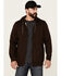 Image #1 - Moonshine Spirit Men's Brown Koa Wood Zip-Front Hooded Jacket, Brown, hi-res