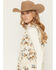 Image #2 - Shyanne Women's Floral Print Sherpa Vest, Cream, hi-res