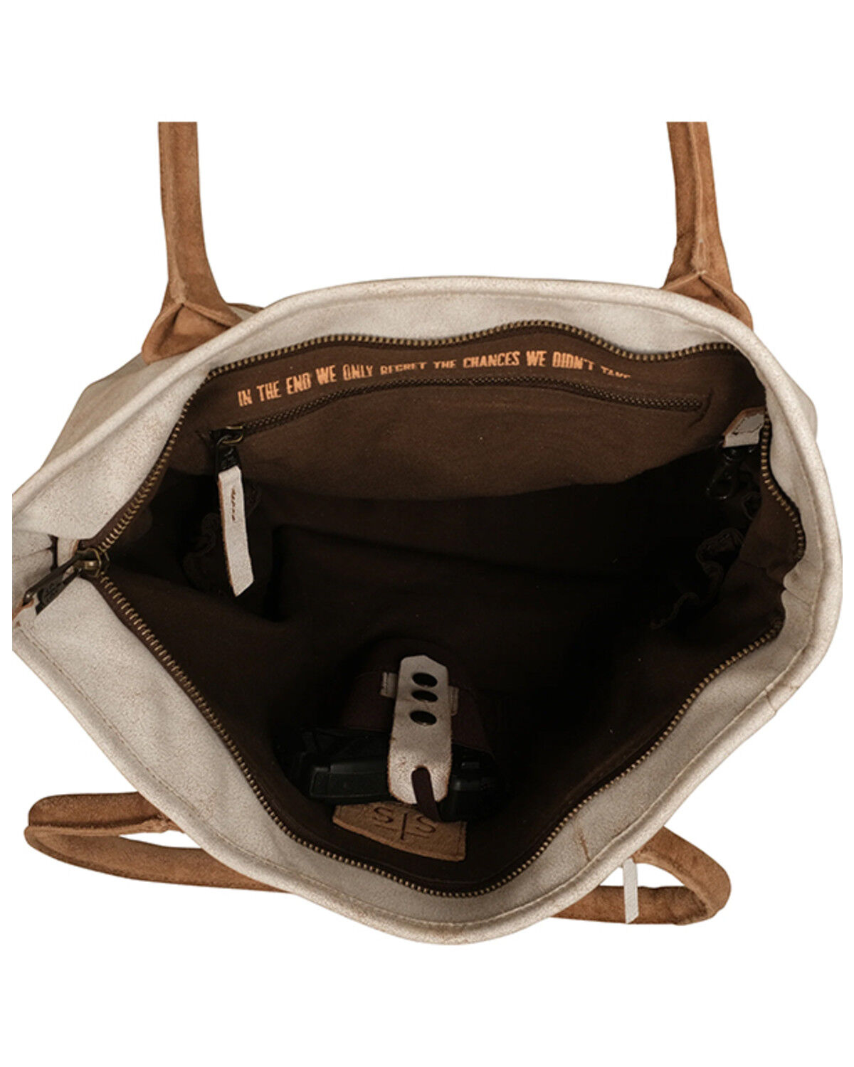 Image #3 - STS Ranchwear By Carroll Cremelllo Tote, Tan, hi-res