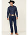 Wrangler Men's 13MWZ Prewashed Regular Fit Jeans - Tall, Indigo, hi-res