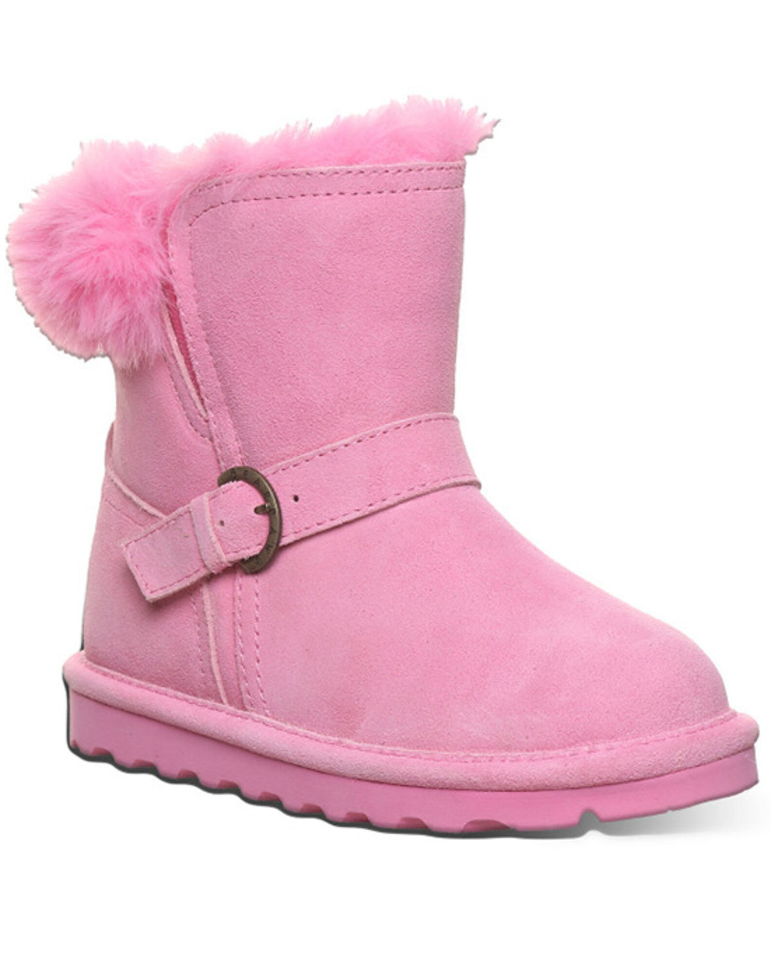Pink bearpaw boots deals
