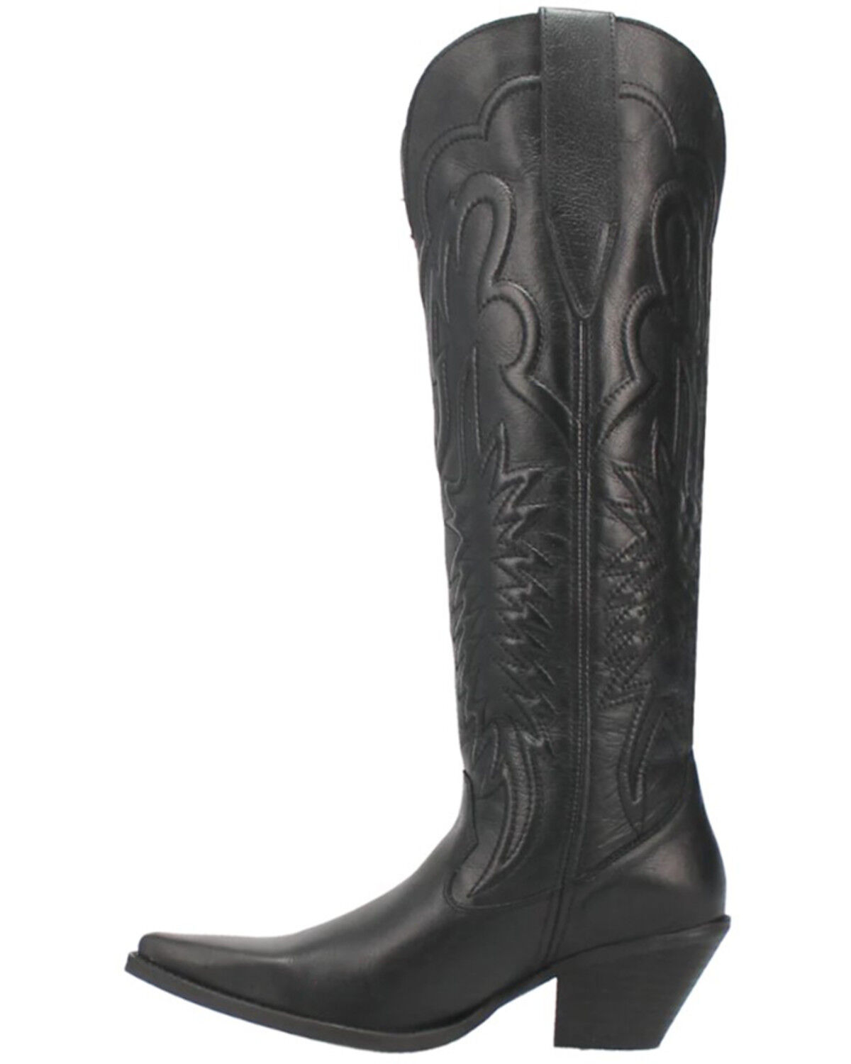 Image #3 - Dingo Women's Raisin Kane Tall Western Boots - Snip Toe, Black, hi-res