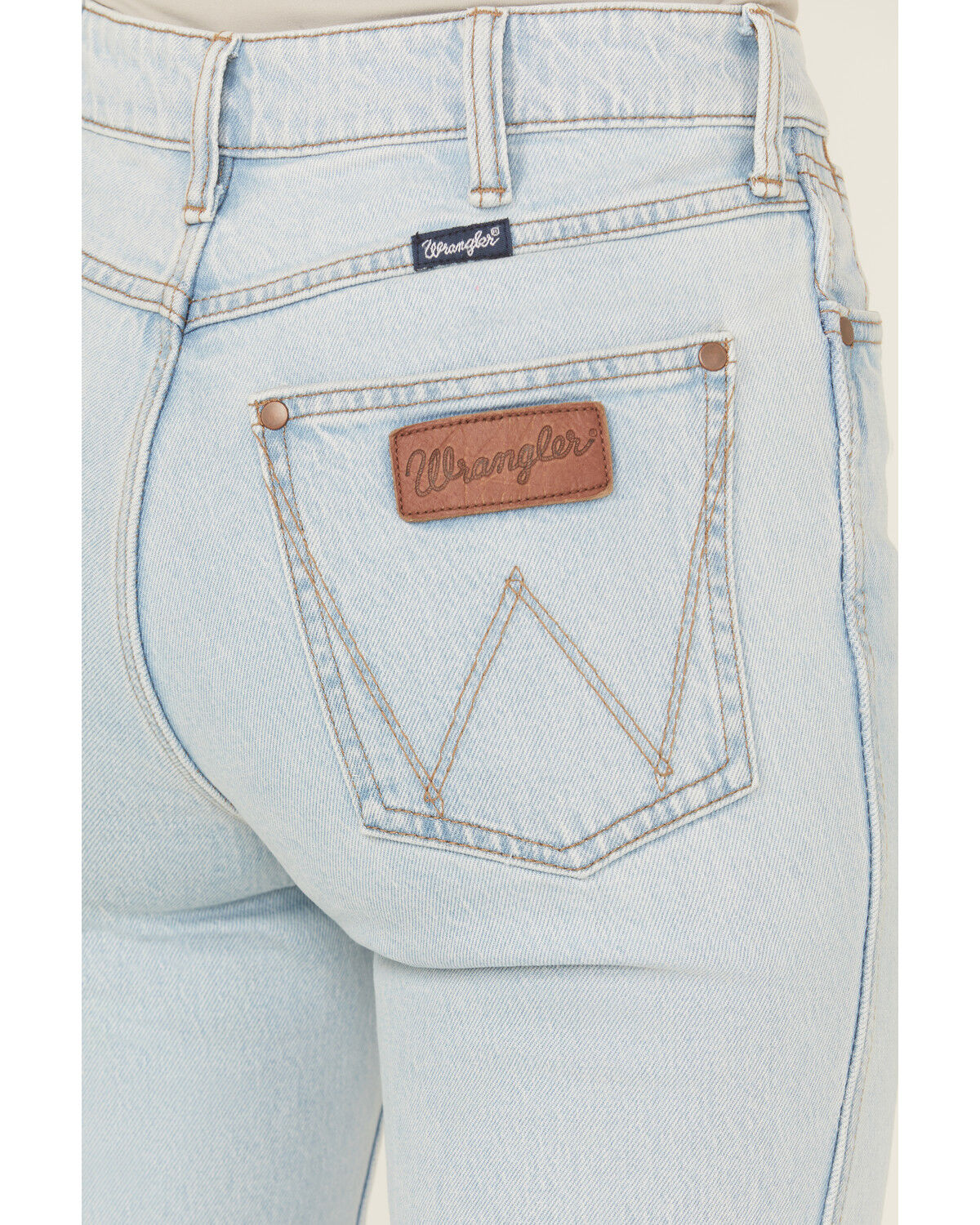 Image #4 - Wrangler Retro Women's Lila Light Wash High Rise Bootcut Stretch Denim Jeans, Light Wash, hi-res