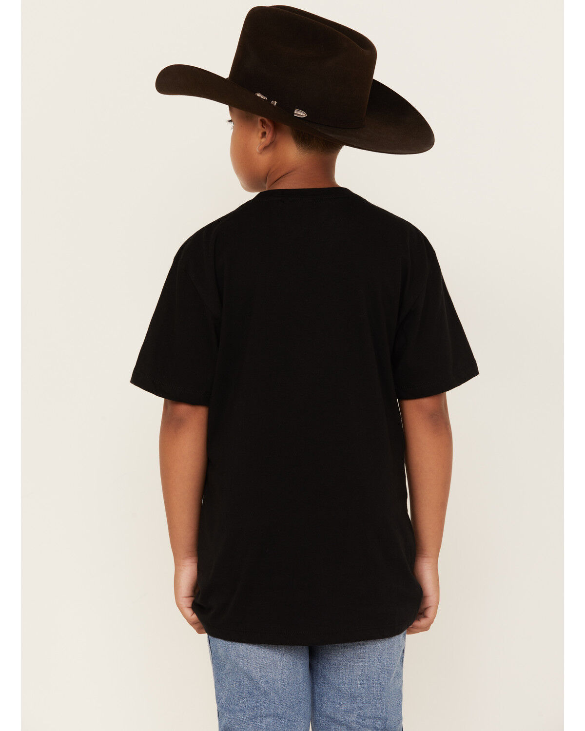 Image #4 - Cody James Boys' Americana Logo Short Sleeve Graphic T-Shirt, Black, hi-res