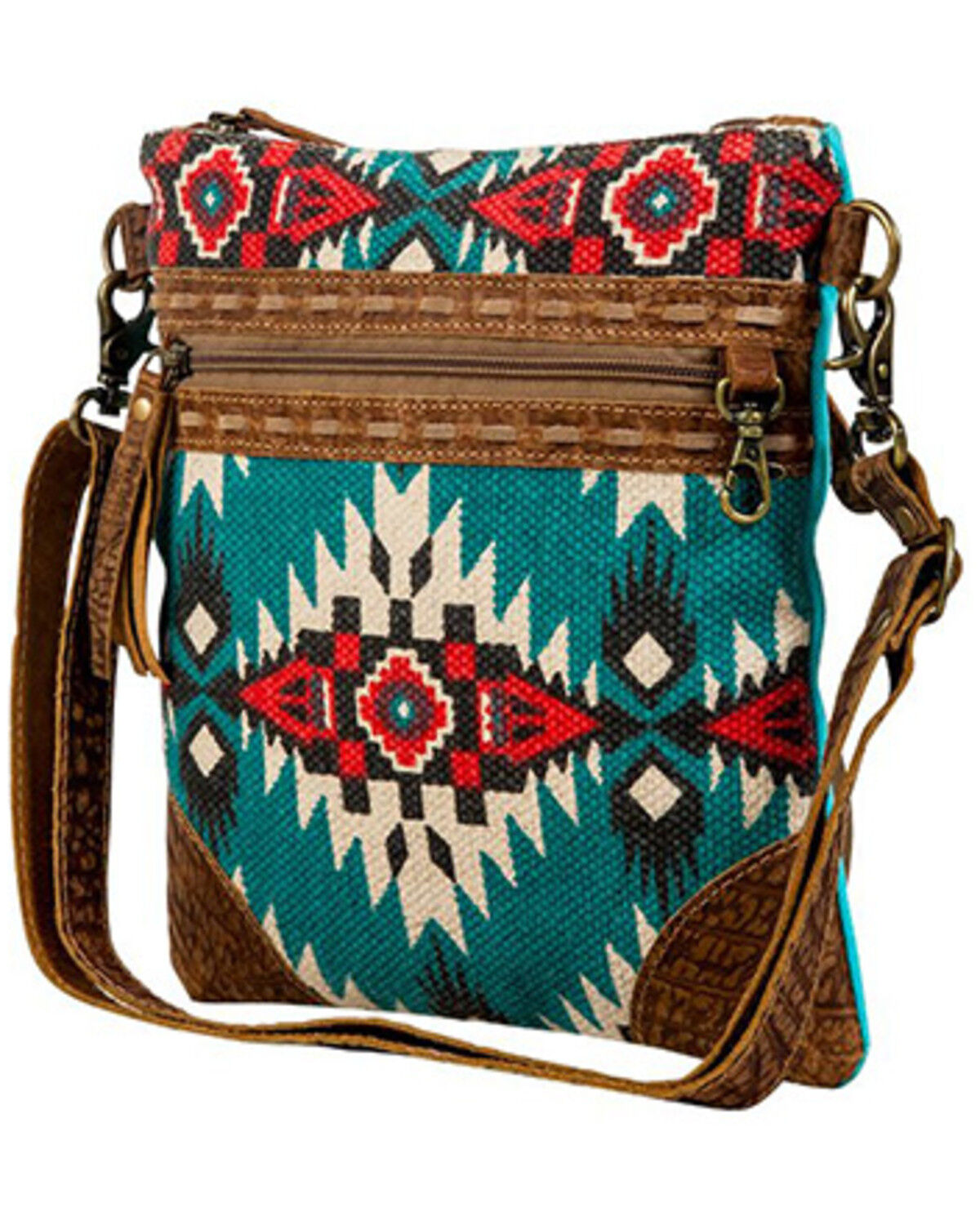 Image #2 - Myra Bag Women's Tribe Of The Sun Crossbody Bag, Multi, hi-res