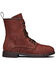 Image #2 - Xena Workwear Women's Spice Work Boots - Steel Toe, Red, hi-res